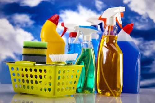 Acton cleaner beginning a thorough home cleaning routine