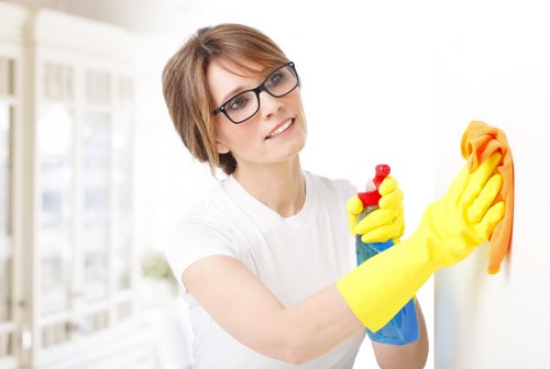 Deep mattress cleaning process with vacuum and stain treatment