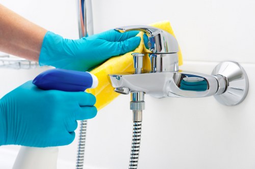 Residential window cleaning service restoring clear views at a home