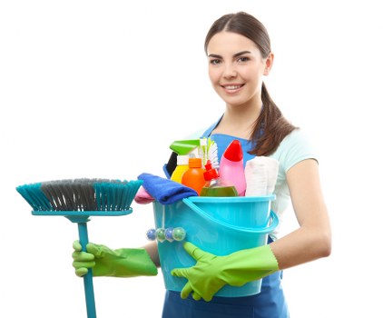 After builders cleaning for a freshly completed property