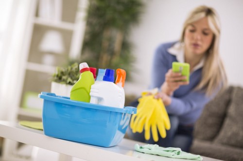 Reliable Acton cleaner finishing a spotless home or office